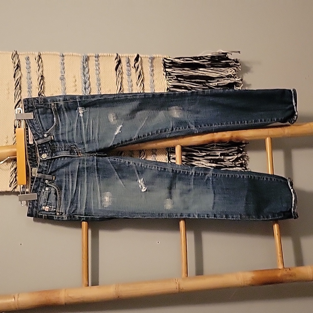 AG Adriano Goldschmied Cigarette Straight Leg Jeans